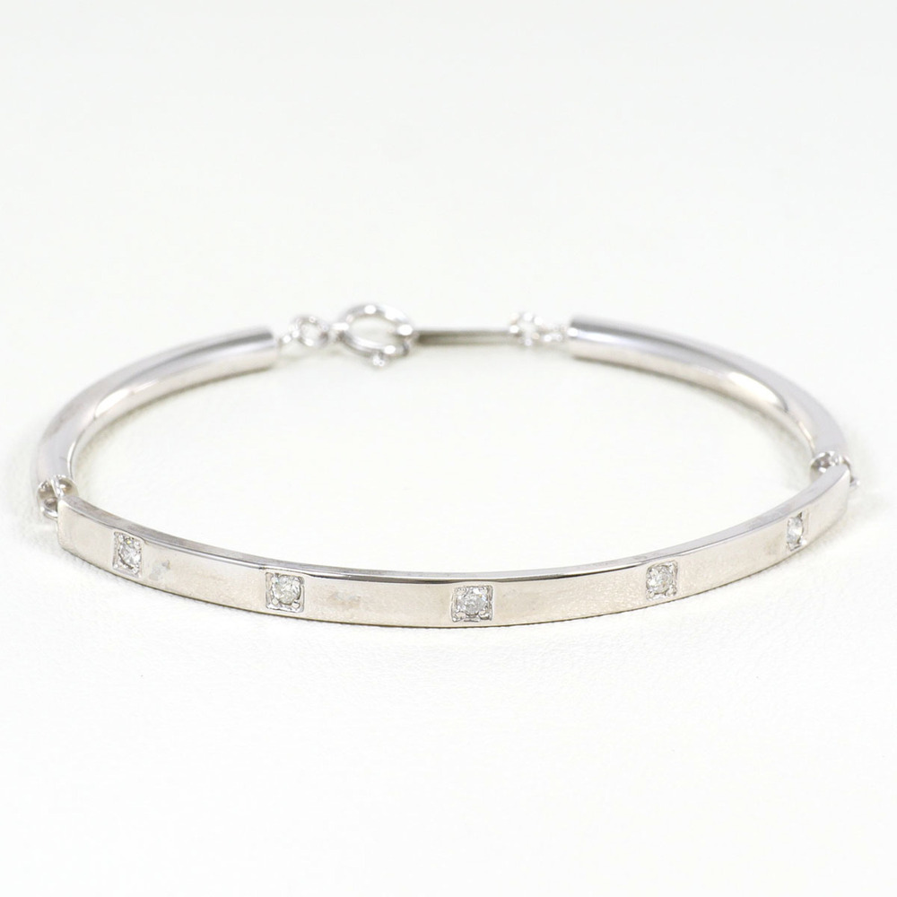 VINTAGE 18k Silver Diamond Bracelet